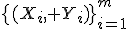 \{(X_i, Y_i)\}_{i=1}^m