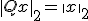 \|Qx\|_2 = \|x\|_2