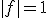 \|f\| = 1