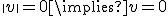 \|v\| = 0 \implies v = 0