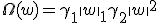 \Omega(w) = \gamma_1\|w\|_1 + \gamma_2\|w\|^2