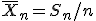 \bar{X}_n = S_n/n