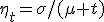 \eta_t=\sigma/(\mu t)