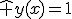 \hat y(x)=1
