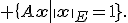 \left. \{A\mathbf{x}\right|\|\mathbf{x}\|{_E}=1\}.