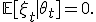 
\mathbb{E}[\xi_t\mid\theta_t]=0.
