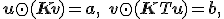 \mathbf{u} \odot (\mathbf{K} \mathbf{v}) = \mathbf{a}, \quad \mathbf{v} \odot (\mathbf{K}^\mathsf{T} \mathbf{u}) = \mathbf{b},