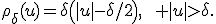 
\rho_\delta(u)=\delta\left(|u|-\delta/2\right),\qquad |u|>\delta.
