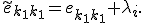 
\tilde{e}_{k_1k_1}=e_{k_1k_1}+\lambda_i.
