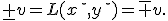 \underline v=L(x^\star,y^\star)=\overline v.