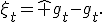 
\xi_t=\widehat g_t-g_t.
