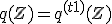  q(Z) = q^{(t+1)}(Z) 