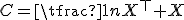 C=\tfrac{1}{n}X^\top X