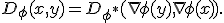 D_\phi(x,y)=D_{\phi^*}(\nabla\phi(y),\nabla\phi(x)).