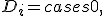 D_i=\begin{cases}0,&i\leq\tau,\\1,&i>\tau.\end{cases}