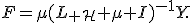 F=\mu(L_{\cal H}+\mu I)^{-1}Y.