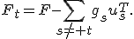 
F_t=F-\sum_{s\neq t}g_su_s^T.

