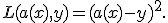 L(a(x),y)=(a(x)-y)^2.