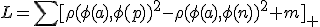 L=\sum[\rho(\phi(a),\phi(p))^2-\rho(\phi(a),\phi(n))^2+m]_+