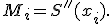 M_i=S''(x_i).