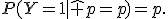 P(Y=1\mid\hat p=p)=p.