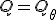 Q=Q_\theta