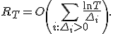 R_T = O\left(\sum_{i:\Delta_i>0}\frac{\ln T}{\Delta_i}\right).
