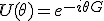 U(\theta) = e^{-i\theta G}