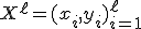 X^\ell = (x_i, y_i)_{i=1}^{\ell}