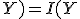 I(X;Y) = I(Y;X)