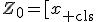 Z_0=[x_{\rm cls};x_1E;\ldots;x_NE]+E_{\rm pos}.