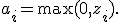 a_i=\max(0,z_i).