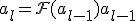 a_l = \mathcal{F}(a_{l-1}) + a_{l-1}