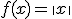 f(x)=\|x\|