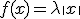 f(x)=\lambda\|x\|