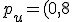 
p_u=(0{,}8;\,0{,}2)^{T}.
