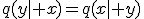 q(y\mid x)=q(x\mid y)