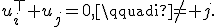 
u_i^\top u_j=0,
\qquad
i\ne j.
