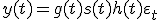 y(t) = g(t) + s(t) + h(t) + \varepsilon_t