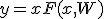y = x + F(x, W)