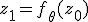 z_1 = f_\theta(z_0)